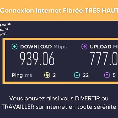 公寓 Frgk Fauvettes 1bdr Terrace, Parking, Ac & Ultra-fast Wi-fi *
